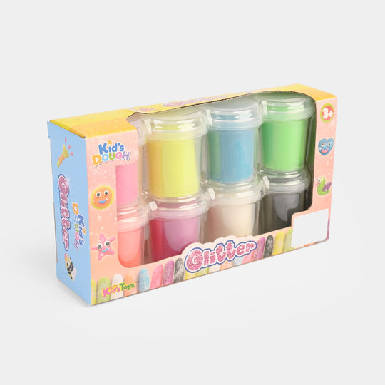 Color Glitter Clay Set