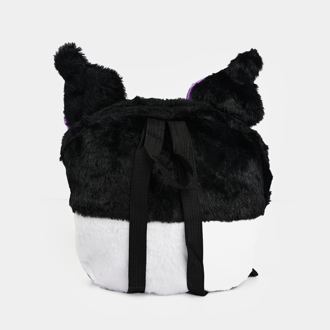 Plush Cartoon Character Backpack