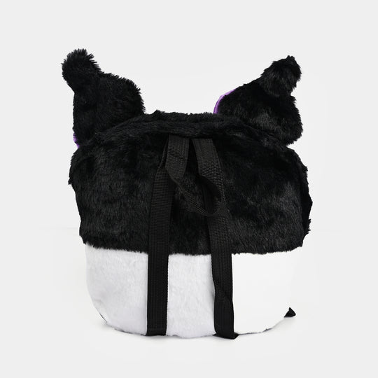 Plush Cartoon Character Backpack