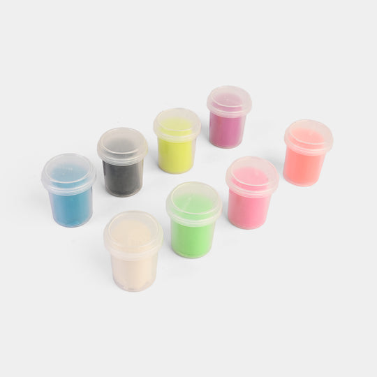 Color Glitter Clay Set