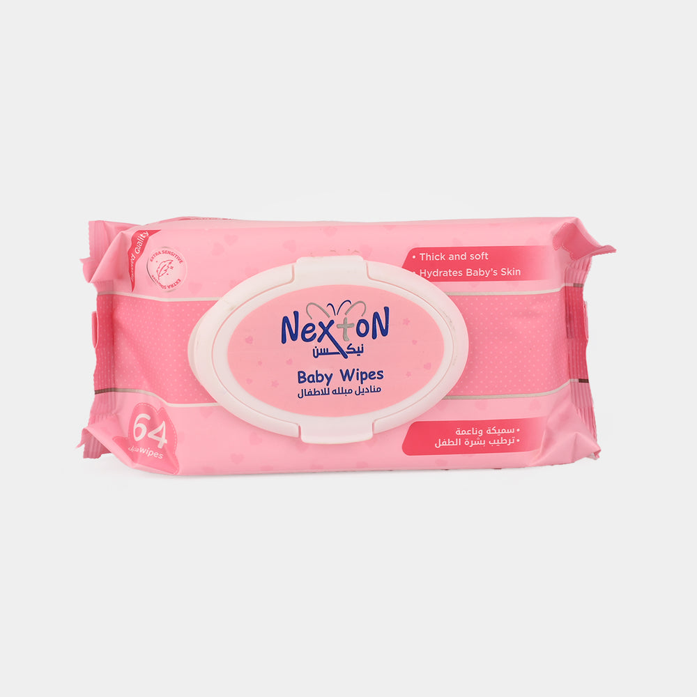 Nexton Baby Wipes 64Pcs