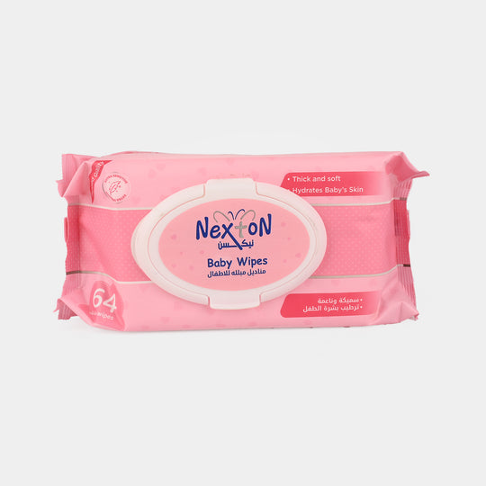 Nexton Baby Wipes 64Pcs