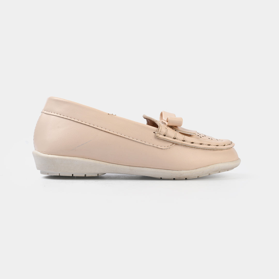 Girls Loafer JV-16-BEIGE