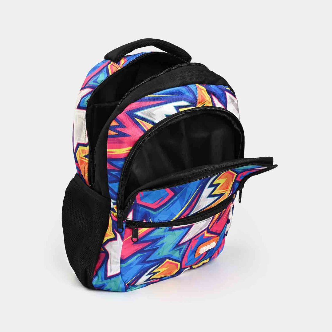 LEVUP GEOMETRICAL SCHOOL BACKPACK FOR CLASS 1-4