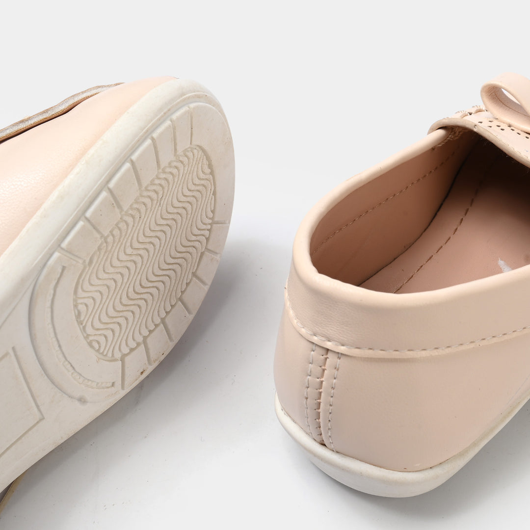 Girls Loafer JV-16-BEIGE