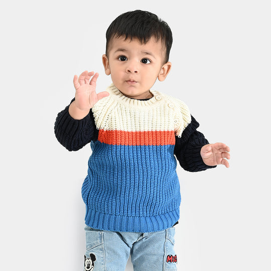 Infant Boys Acrylic Sweater-Fabulous-Multi