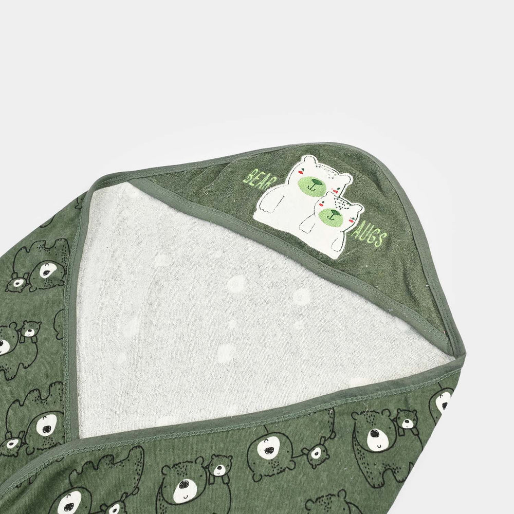 Hooded Bath Towel + Face Towel