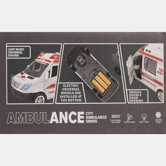 Universal Electric Ambulance with Light & Sound