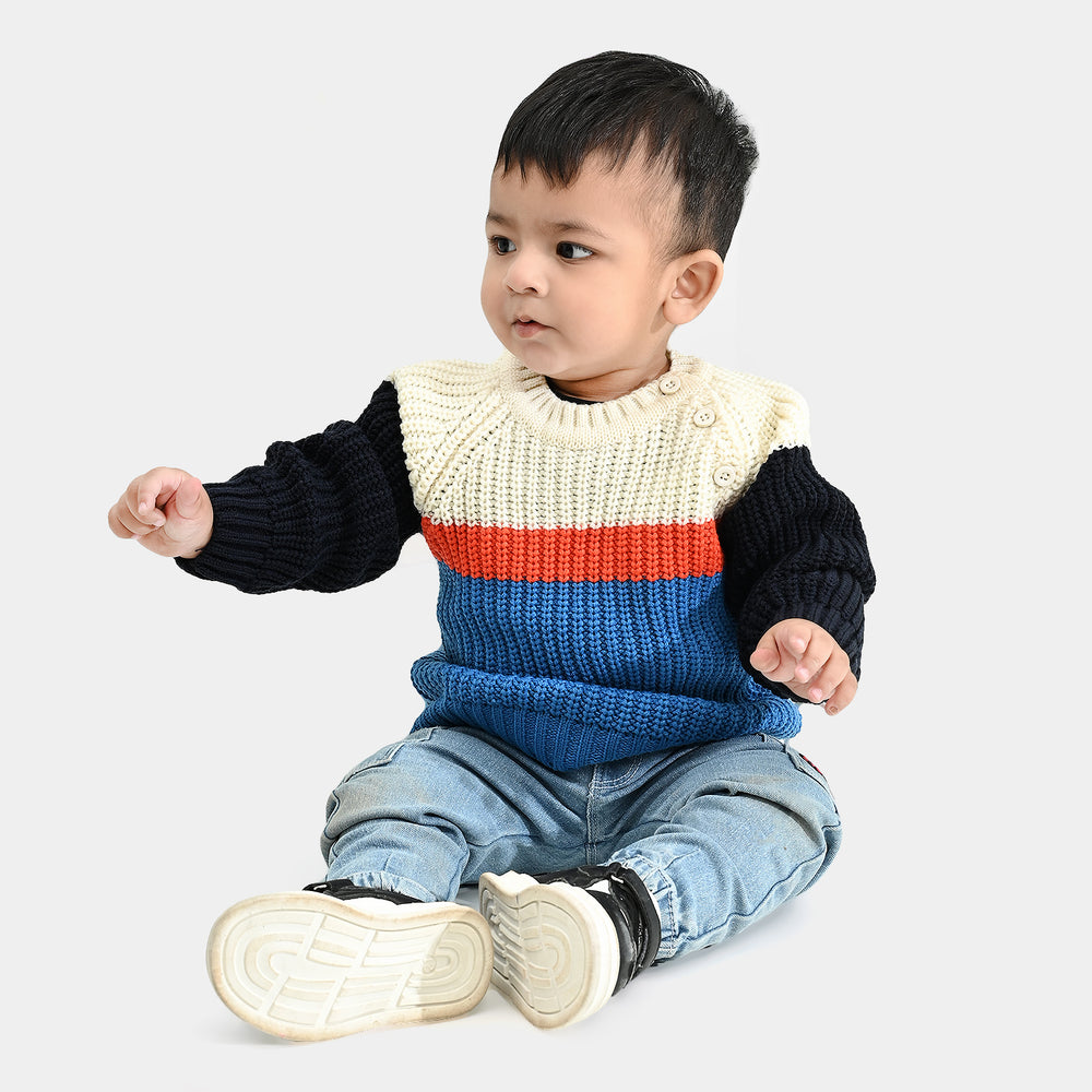 Infant Boys Acrylic Sweater-Fabulous-Multi