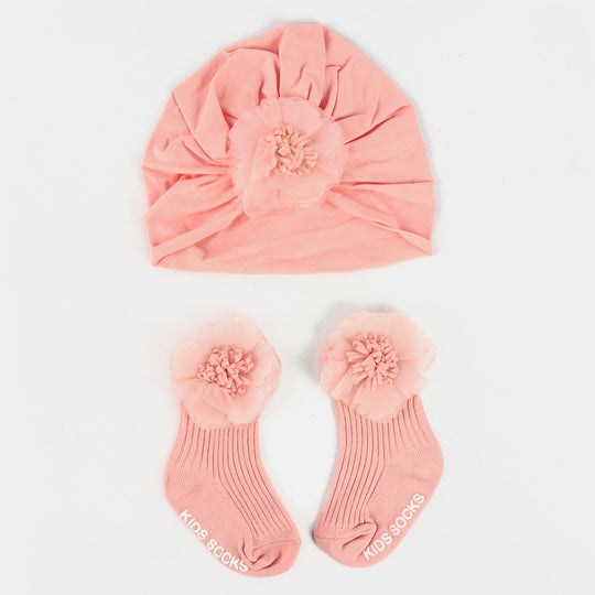 New Born Cap/Hat Set | 3PCs