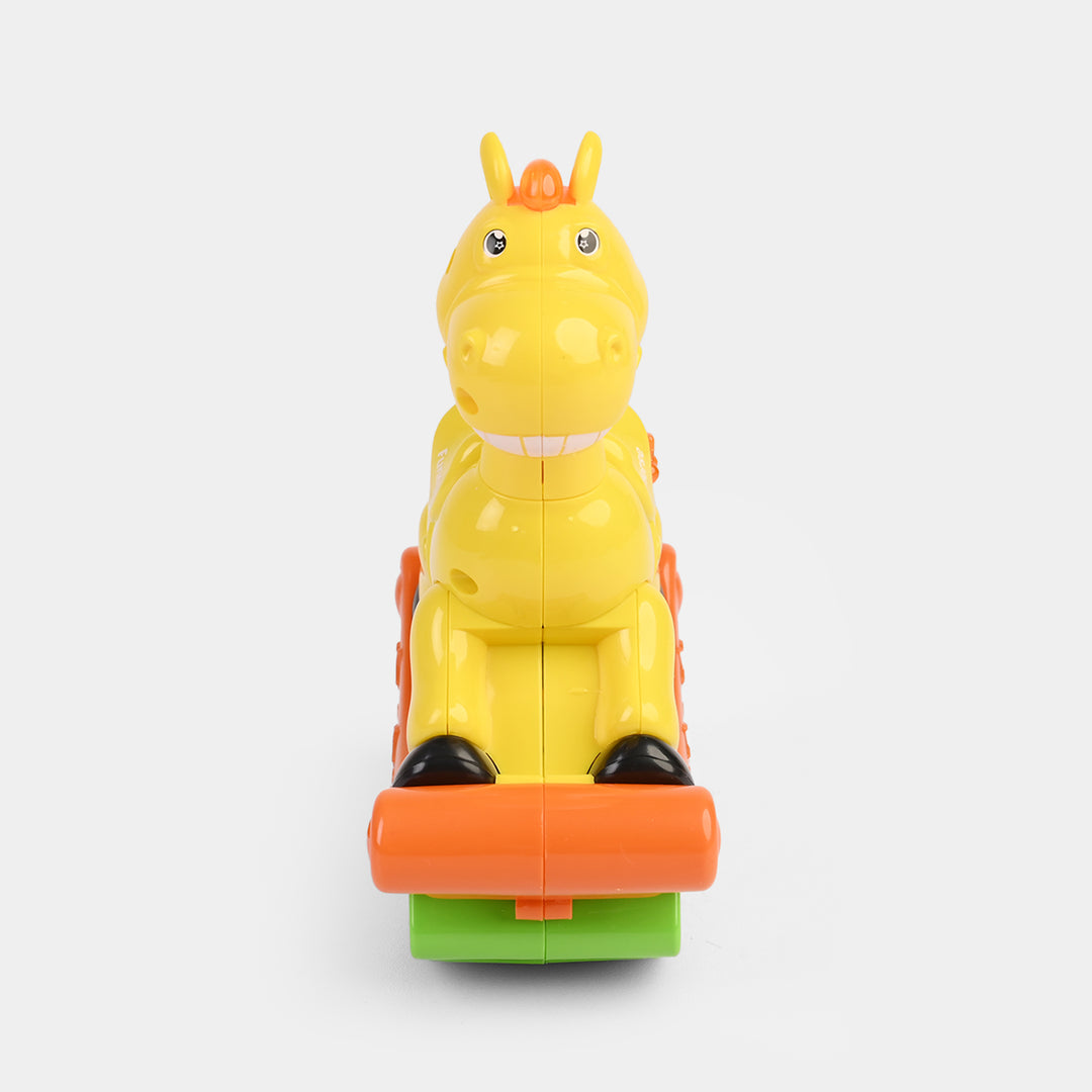 Electric Funny Horse Musical Toy