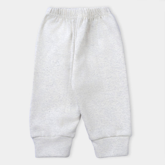 Infant Unisex Thermal Suit-Off White