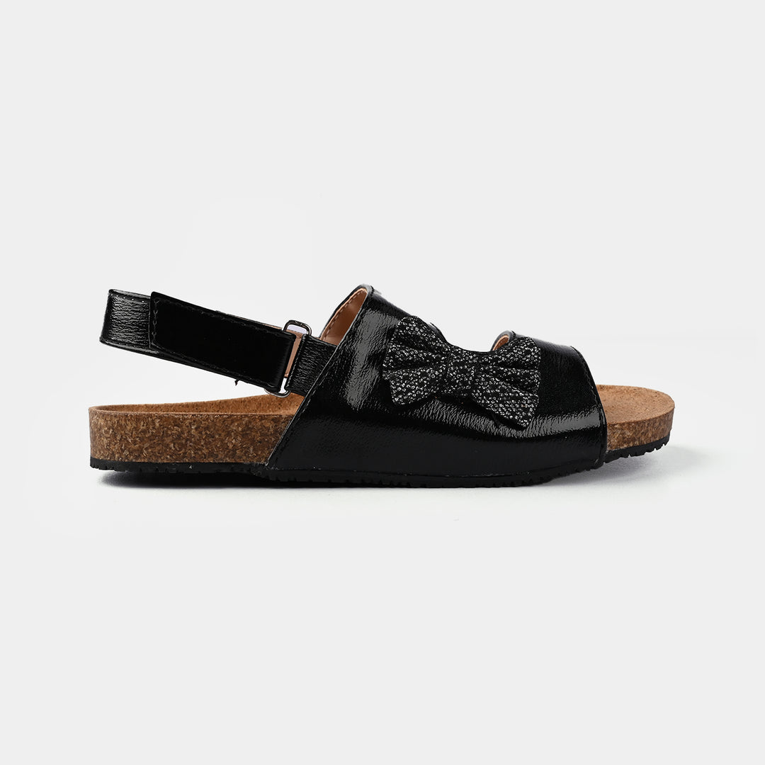 Girls Sandal T-004-BLACK