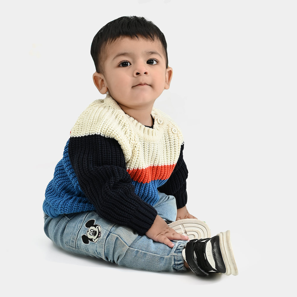 Infant Boys Acrylic Sweater-Fabulous-Multi