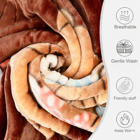 Baby Wrapping Plush Blanket
