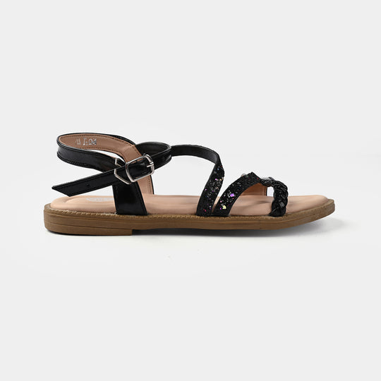 Girls Sandal MT-04-BLACK