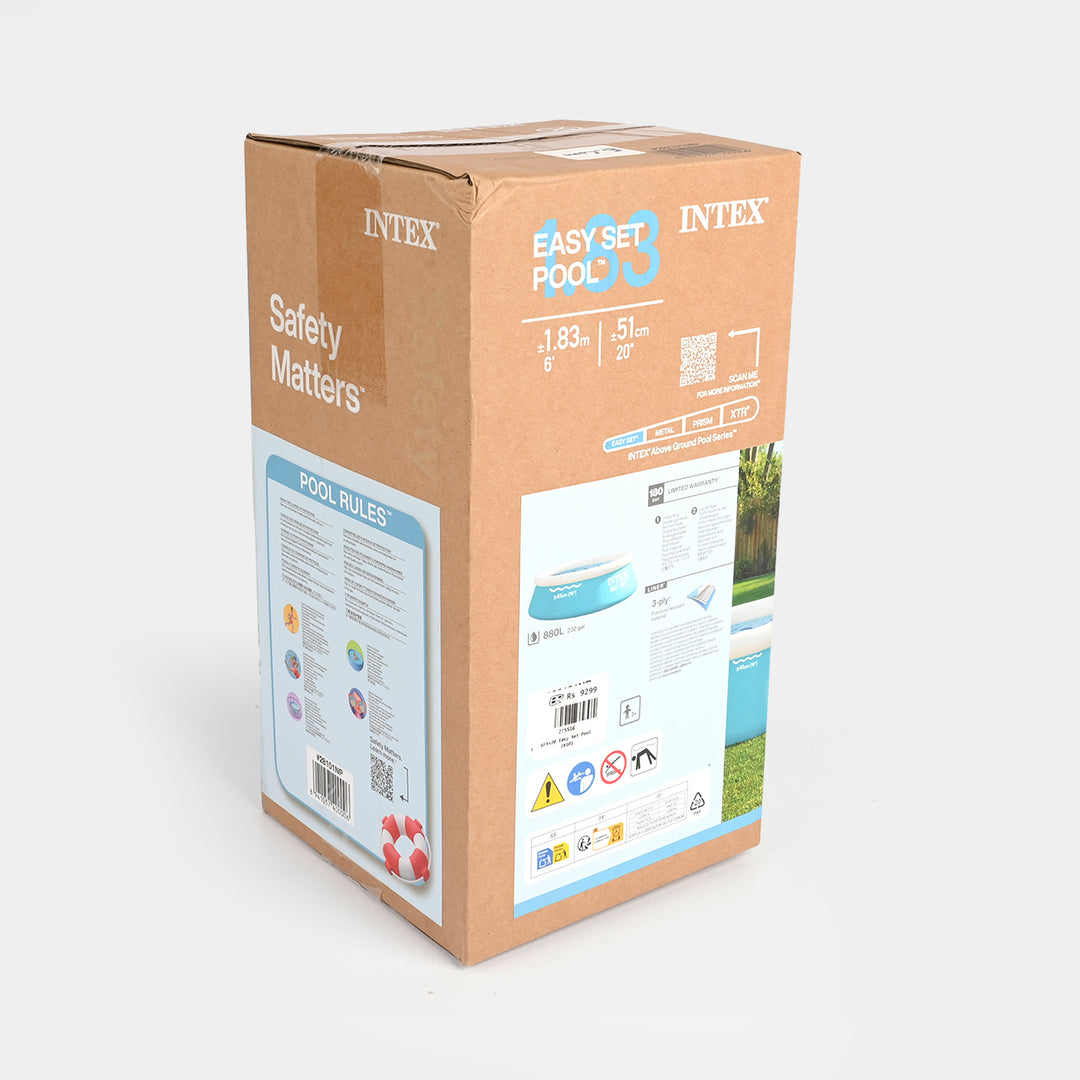 INTEX 6-FT Easy Set Pool ( 6' X 20")