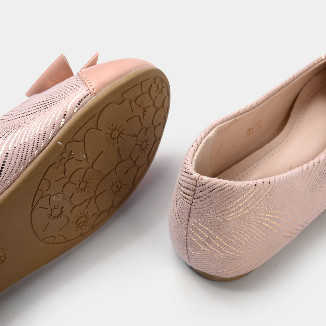 Girls Pumps ZP-152-Tea.Pink