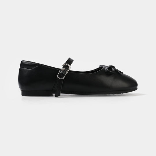 Girls Pumps BS-034-BLACK