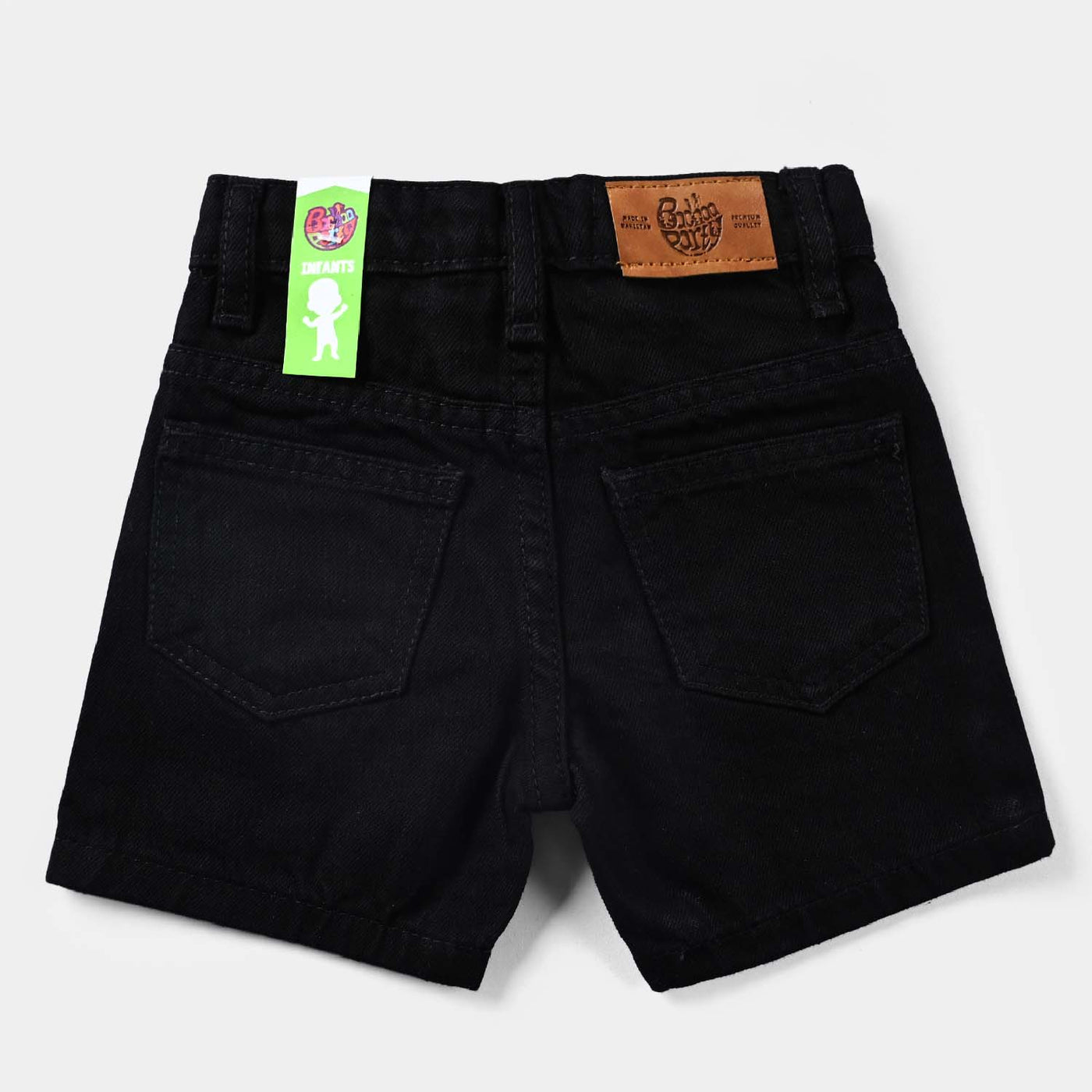 Infant Boys Denim rigid Short Basic-BLACK