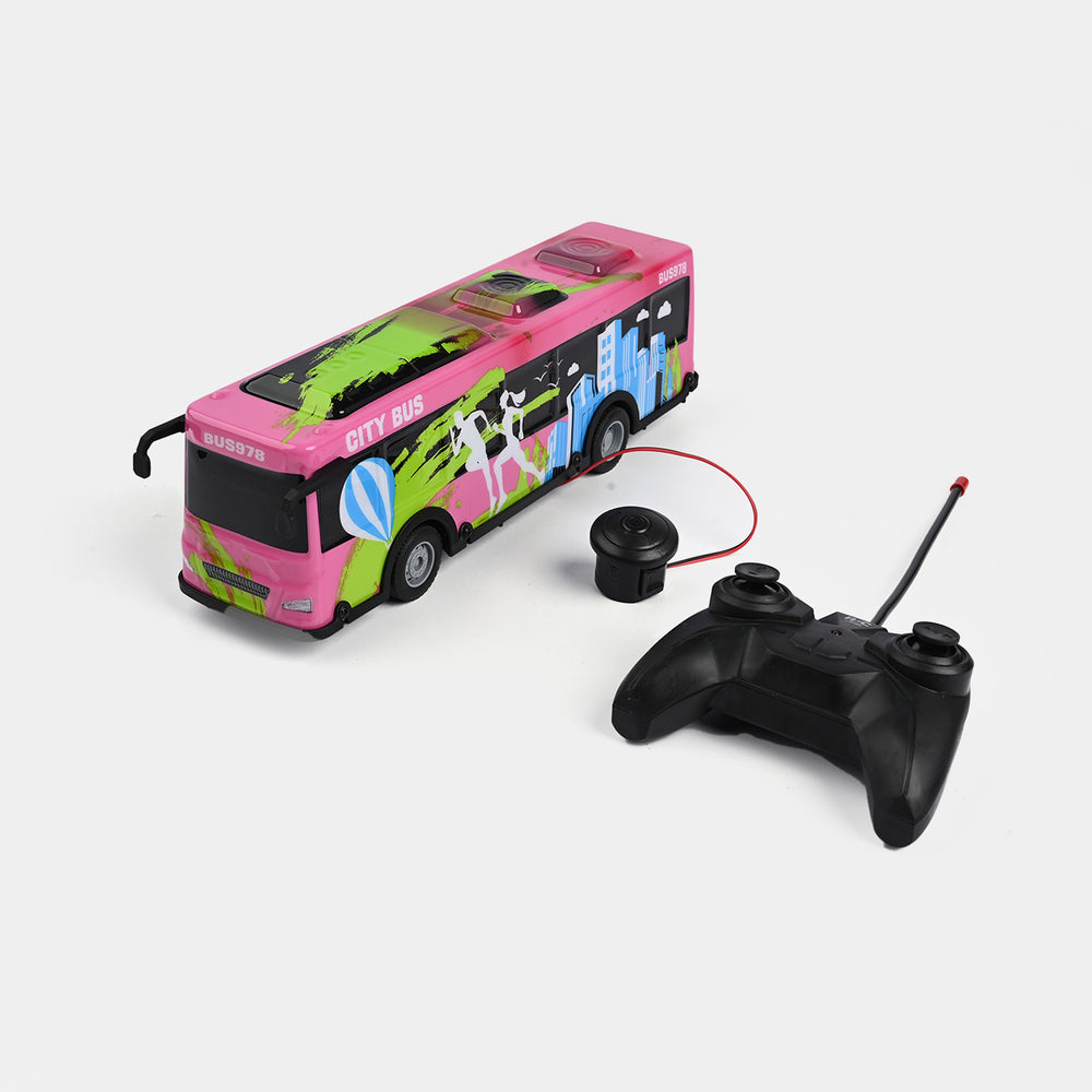 Remote Control City Bus Toy | Realistic & Interactive Fun for Kids