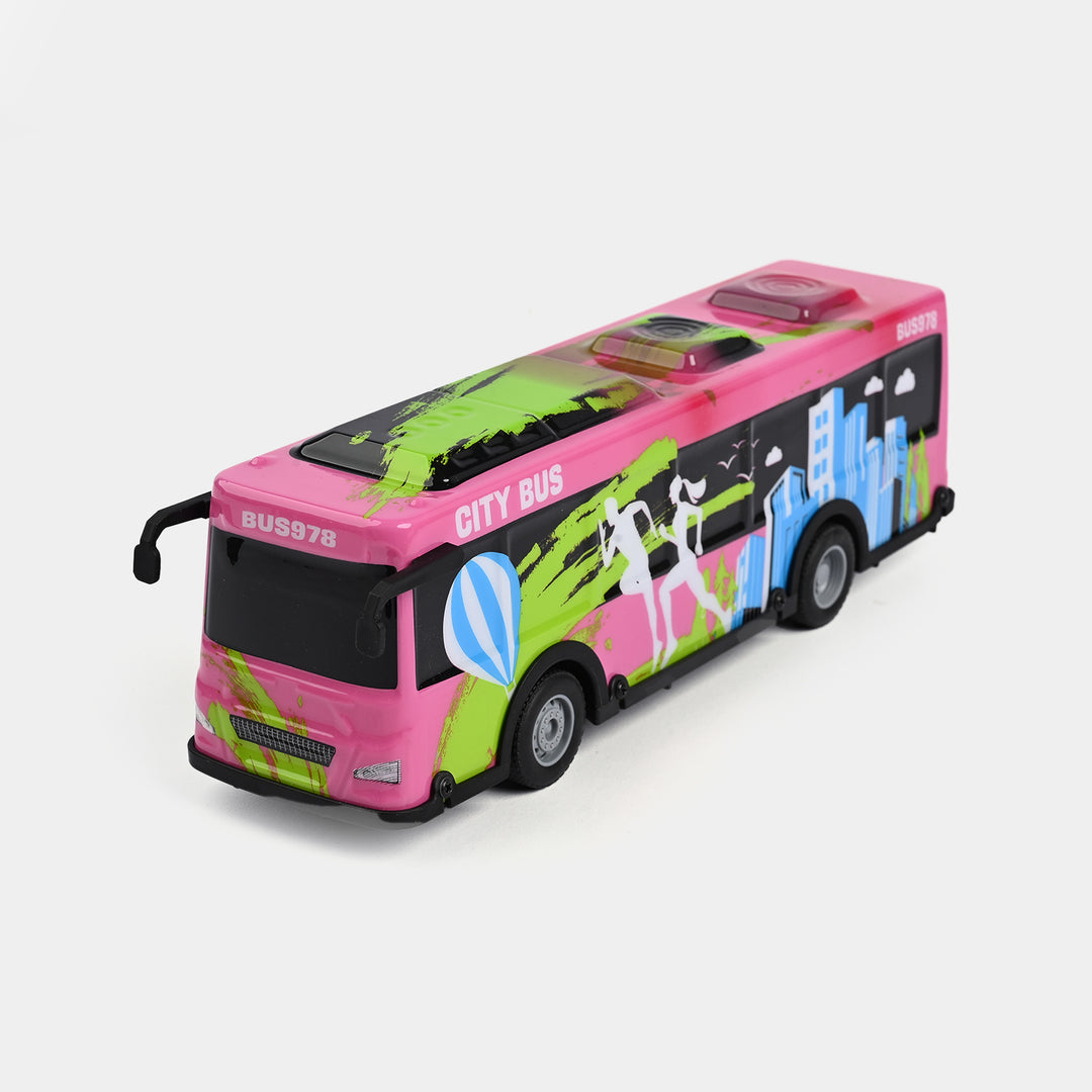 Remote Control City Bus Toy | Realistic & Interactive Fun for Kids