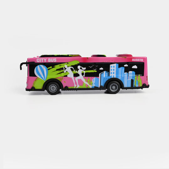 Remote Control City Bus Toy | Realistic & Interactive Fun for Kids