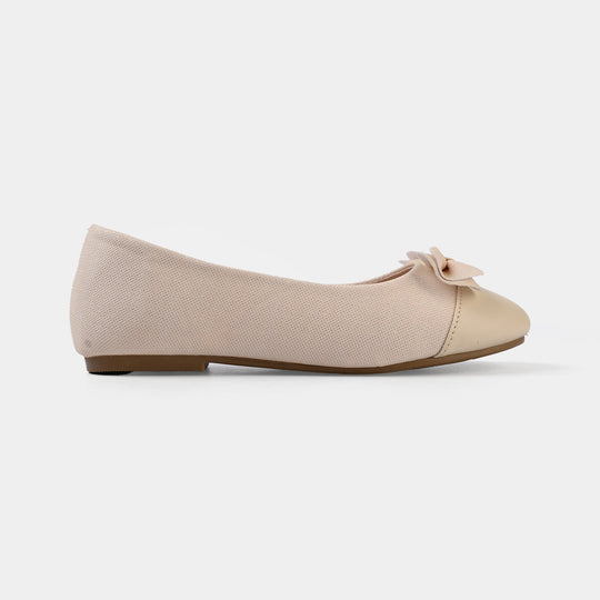 Girls Pumps ZP-153-BEIGE