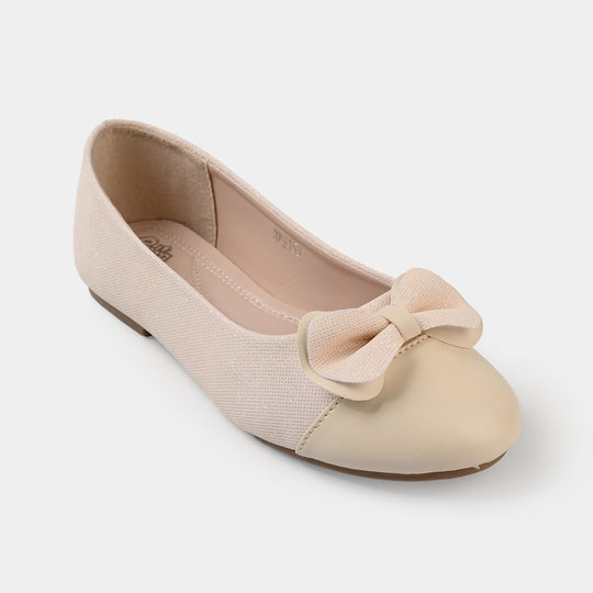 Girls Pumps ZP-153-BEIGE