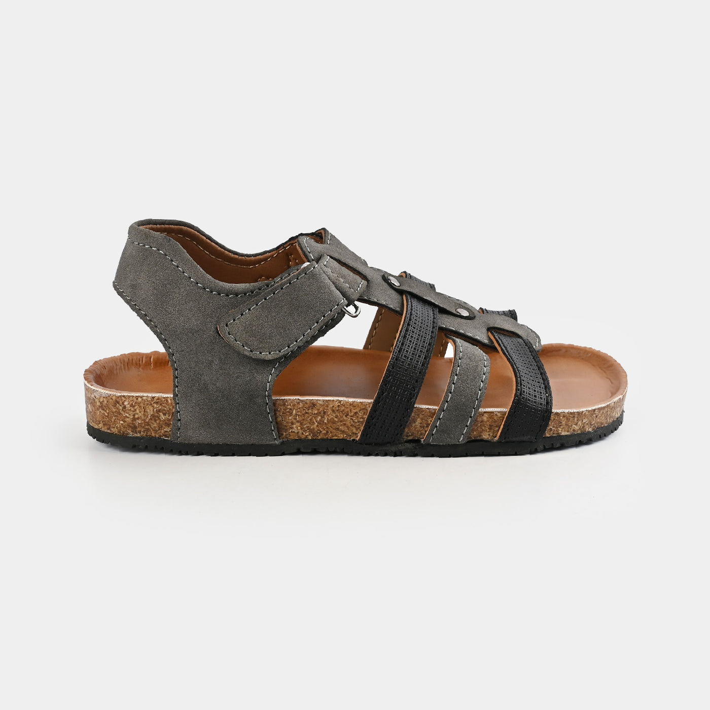 Boys Sandal PD-05-Black/Grey