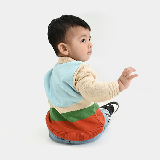 Infant Boys Acrylic Sweater-Elbrus-Multi