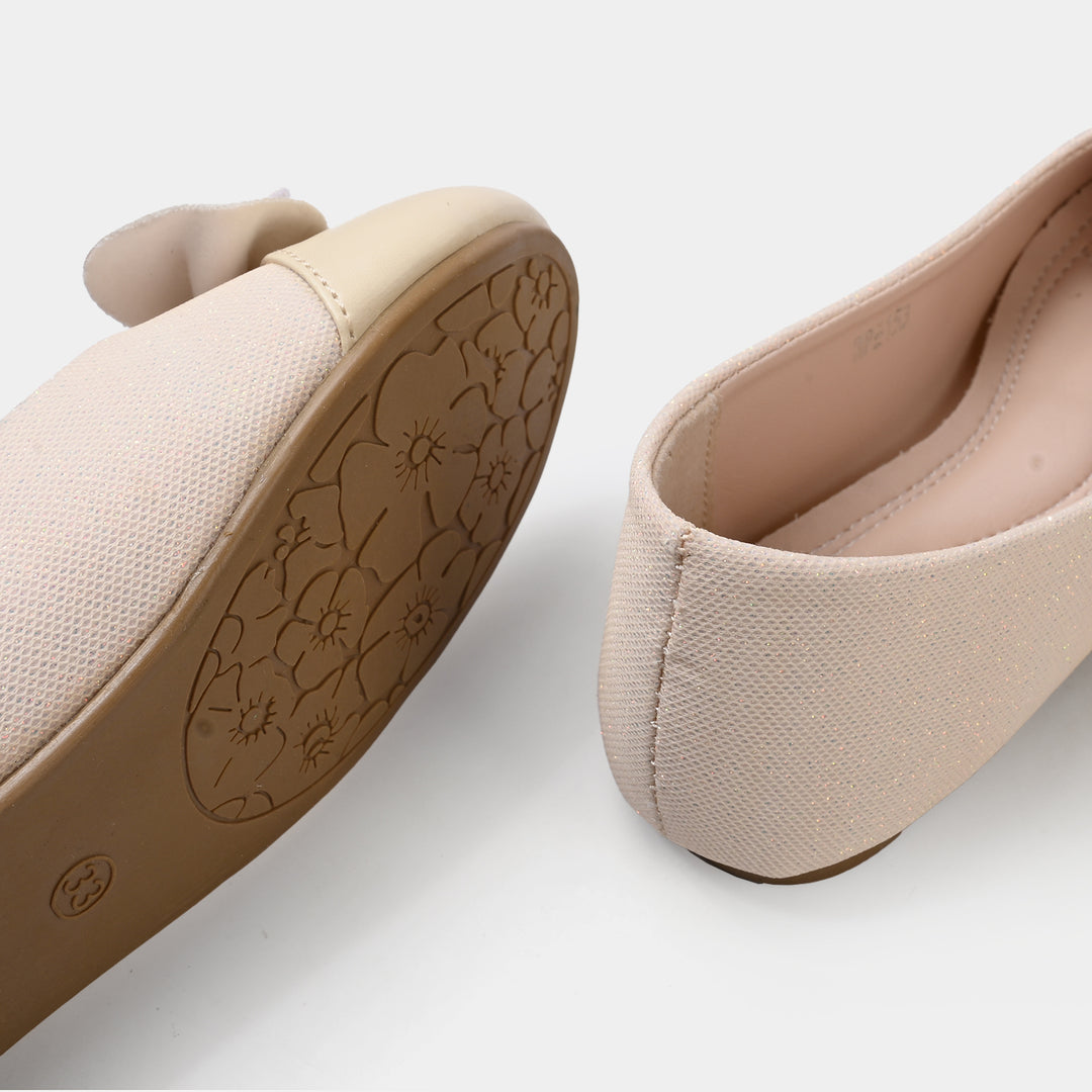 Girls Pumps ZP-153-BEIGE