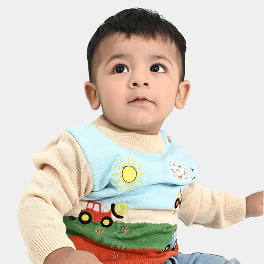 Infant Boys Acrylic Sweater-Elbrus-Multi