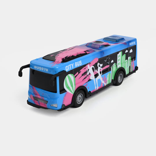 Remote Control City Bus Toy | Realistic & Interactive Fun for Kids