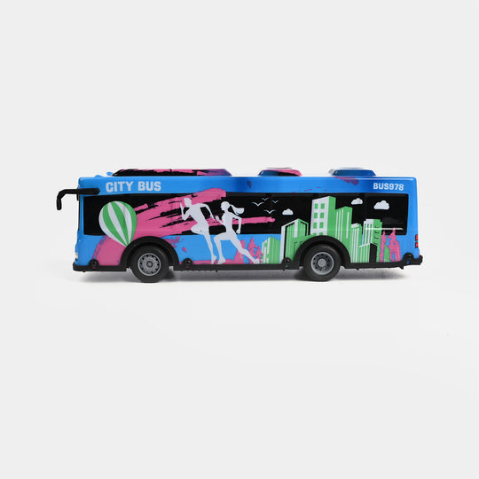 Remote Control City Bus Toy | Realistic & Interactive Fun for Kids