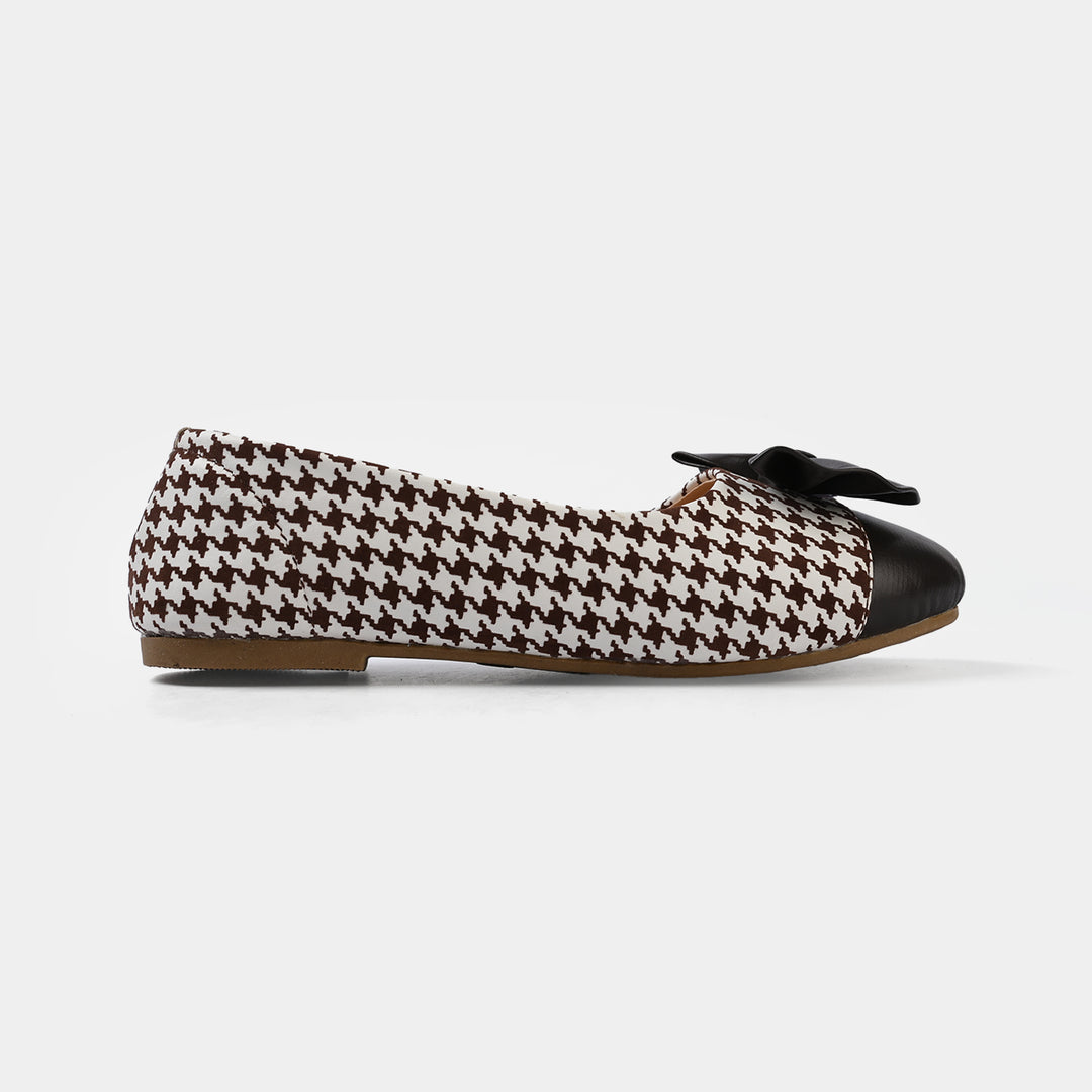 Girls Pumps DM-005-BROWN