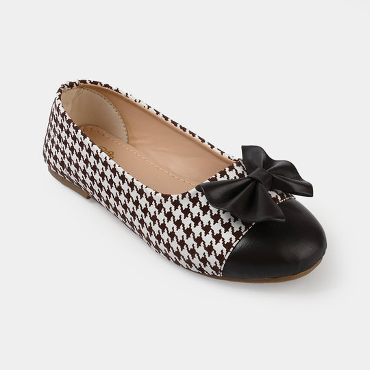 Girls Pumps DM-005-BROWN