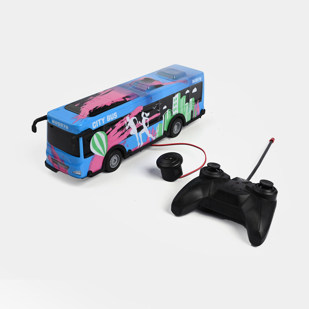 Remote Control City Bus Toy | Realistic & Interactive Fun for Kids