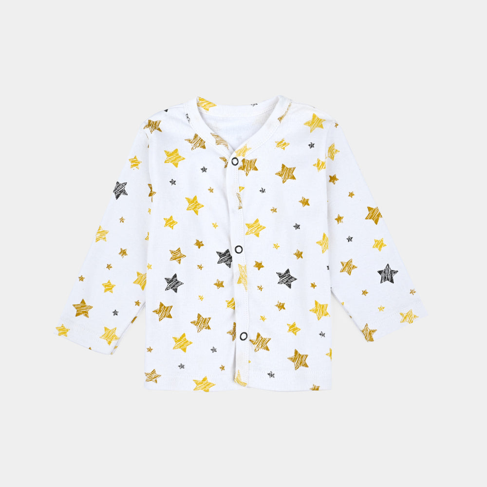 Infant Unisex Night Suit Front Open Star