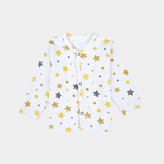 Infant Unisex Night Suit Front Open Star