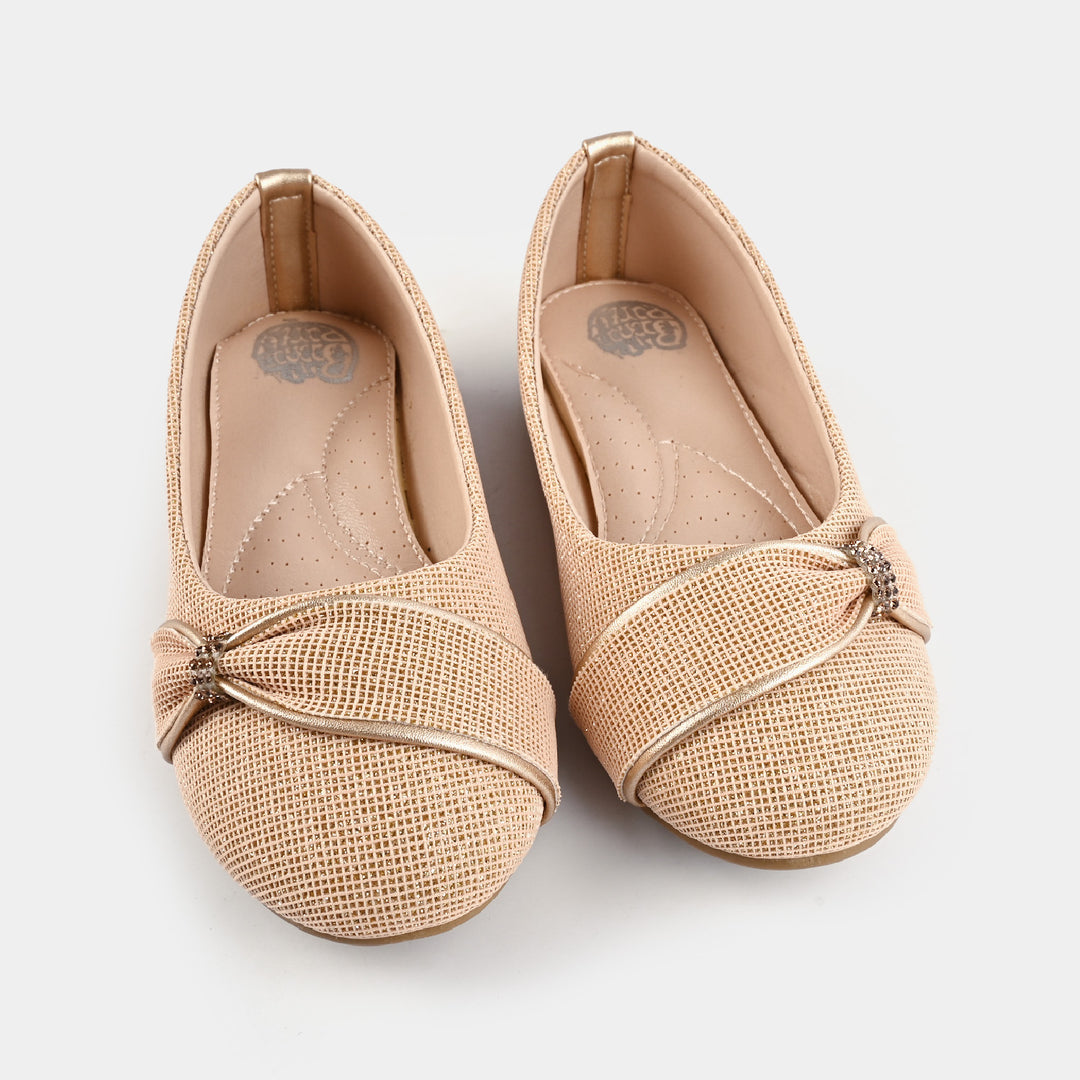 Girls Pumps JS-007-Golden