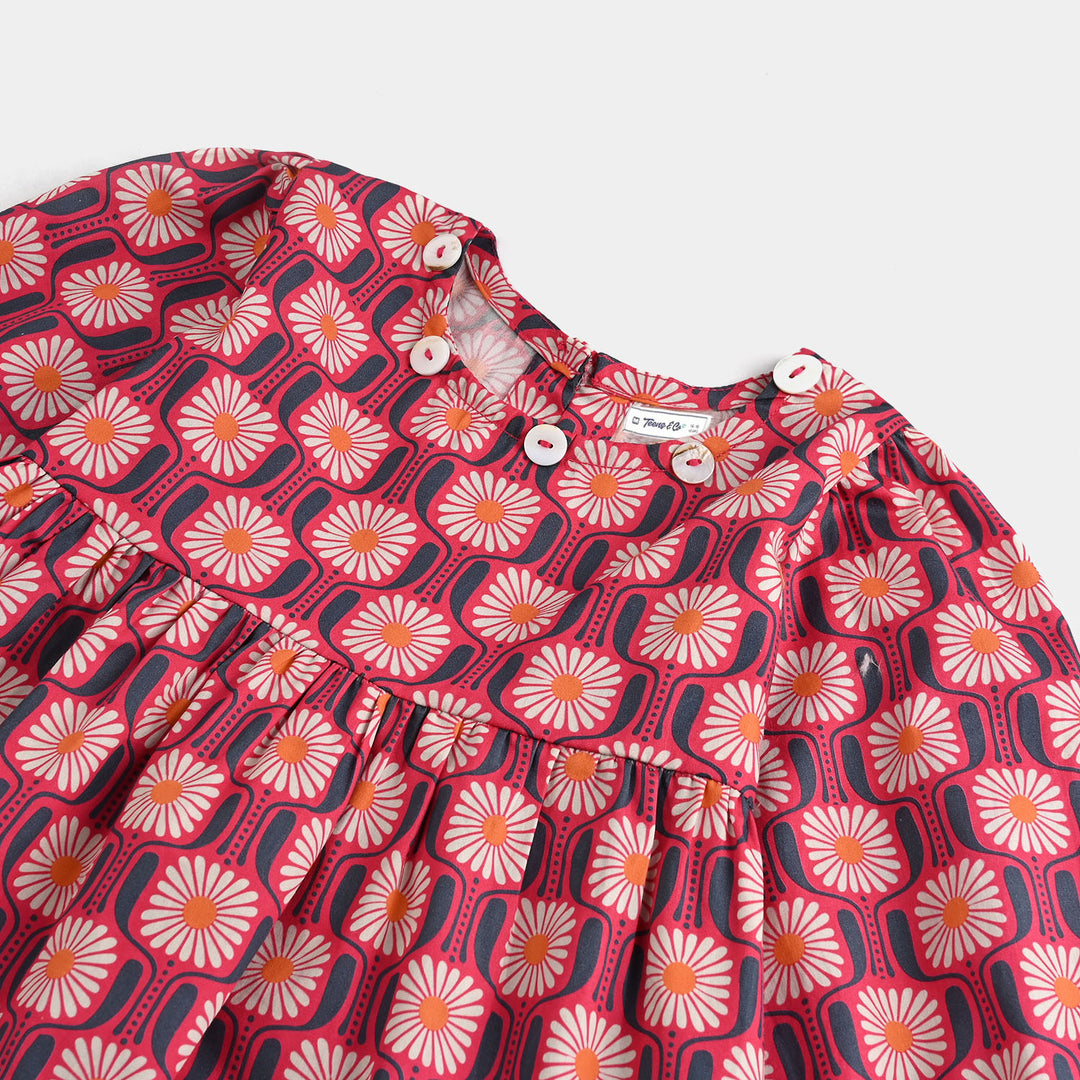 Teens Girls Cotton Co-Ord Set - Multi