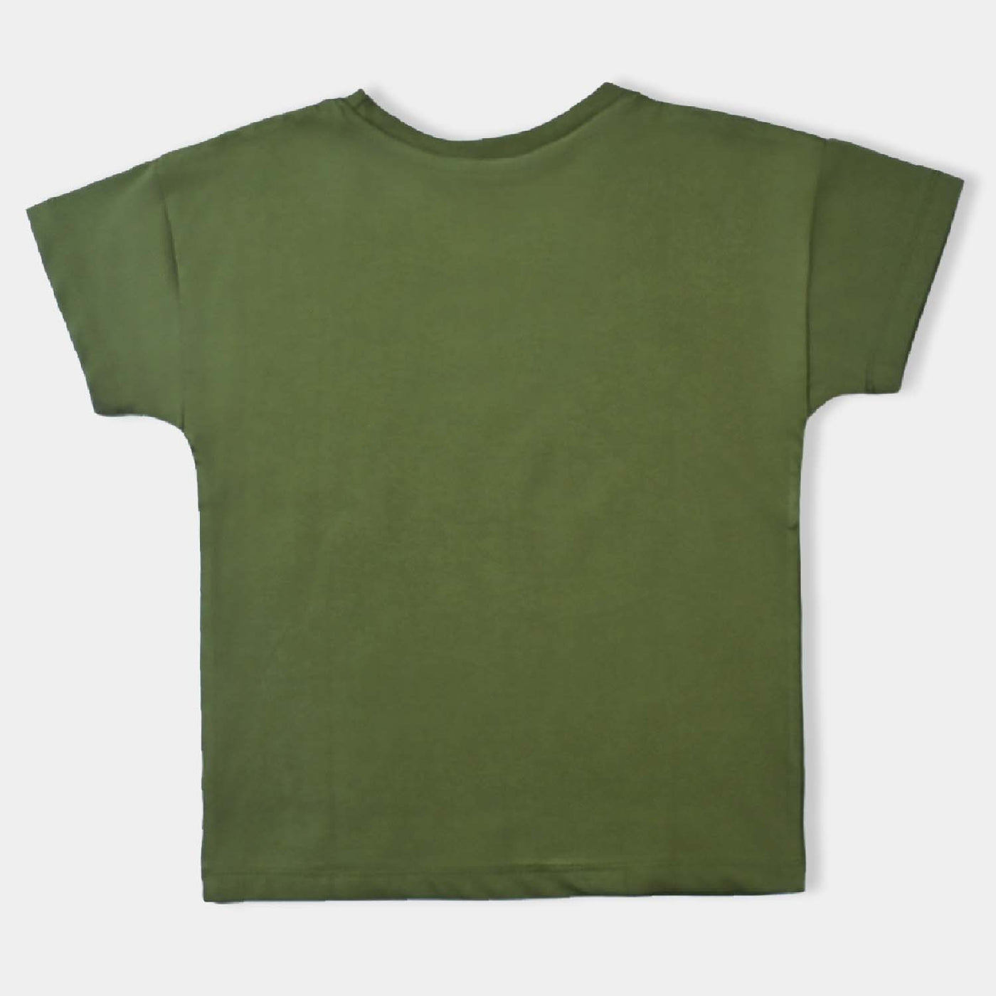 Boys Cotton Jersey T-Shirt H/S Basic-C. Olive