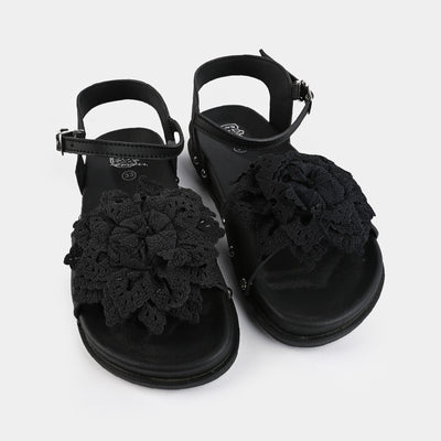 Teens Girls Sandal SA-36-BLACK