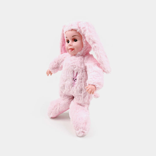 Adorable Rabbit Costume Doll