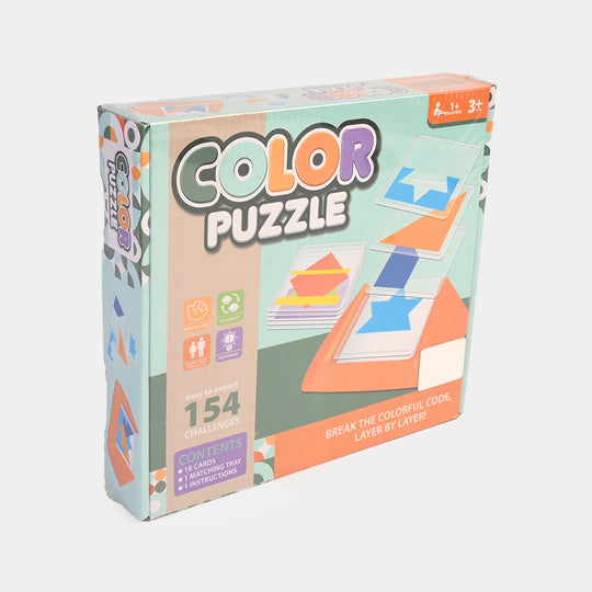 Color Puzzle / Skill-Building Puzzle Game