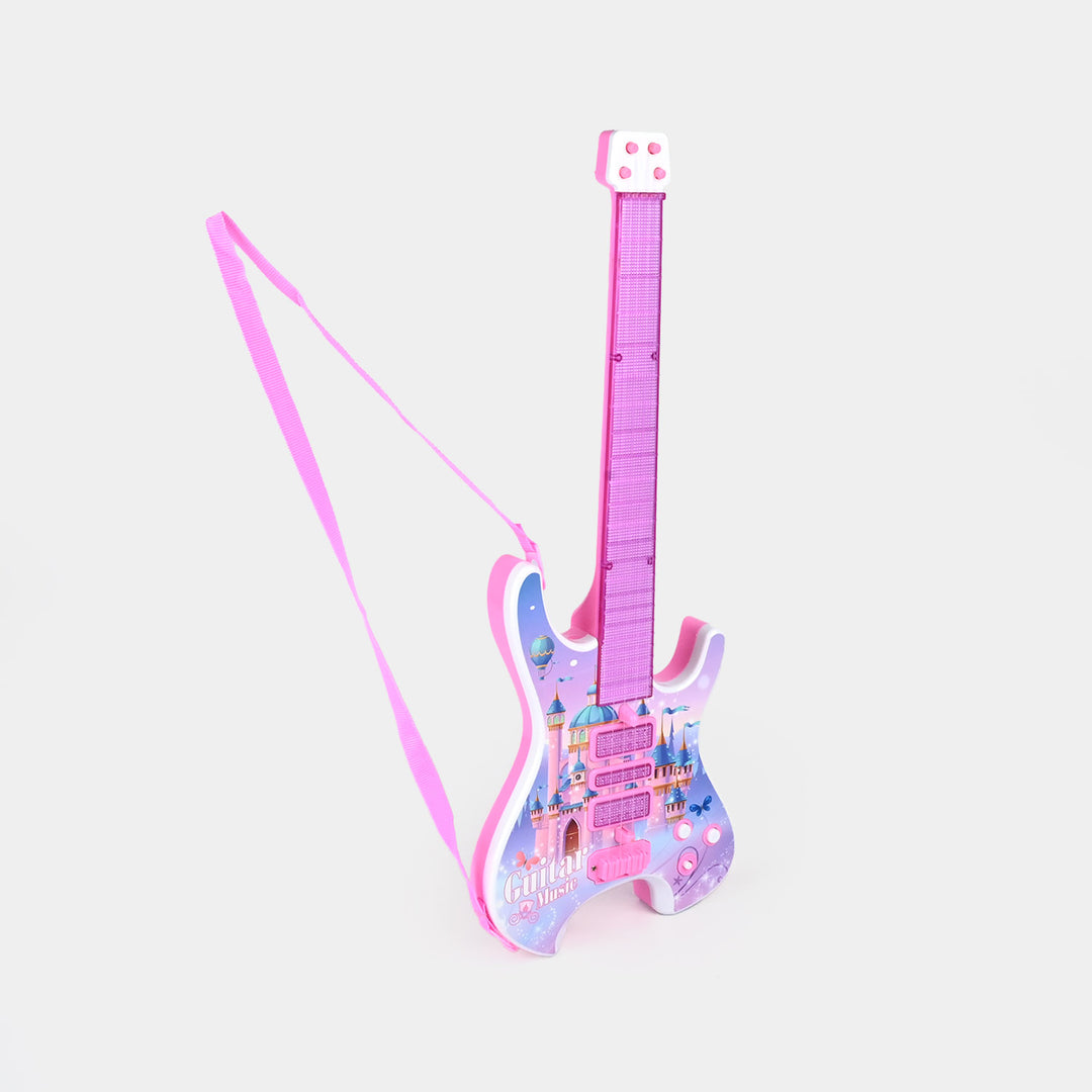 Electric Guitar With Light & Music For Kids