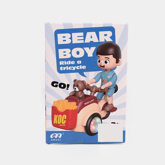 French Fries Boy Stunt Tricycle