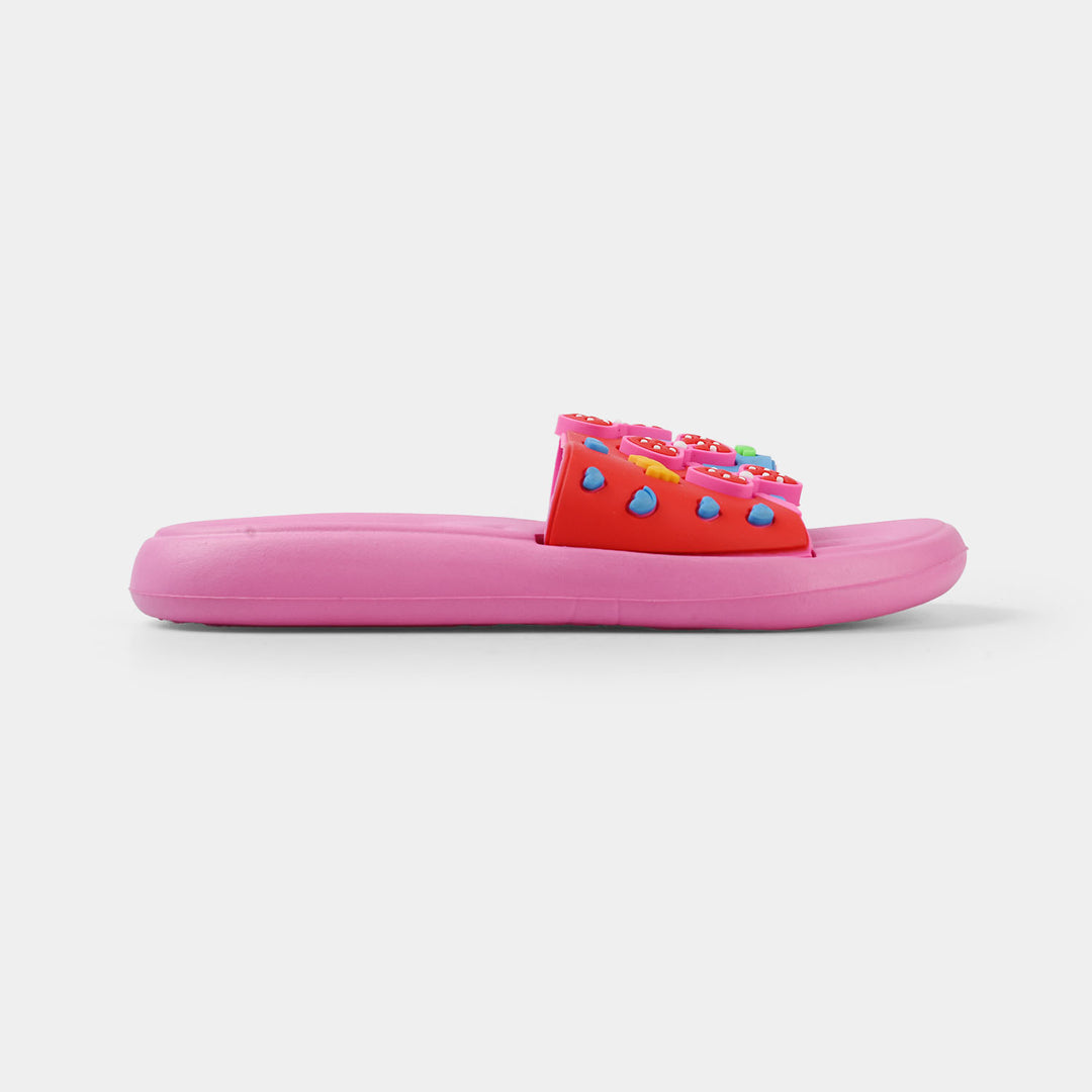 Girls Slipper ER-0328-Fuchsia