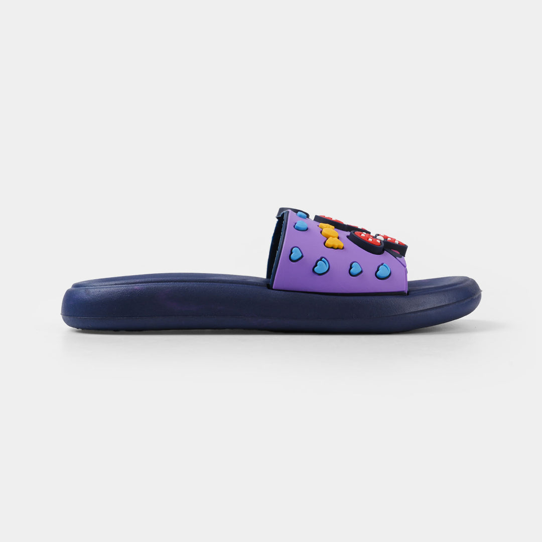 Girls Slipper ER-0328-NAVY
